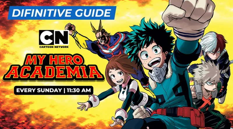 My Hero Academia on Cartoon Network India