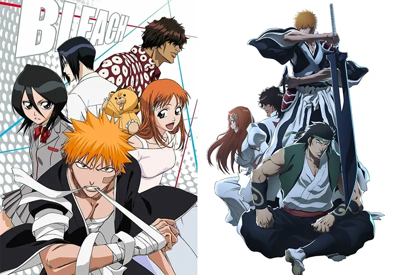 Bleach 2004 vs Bleach TYBW