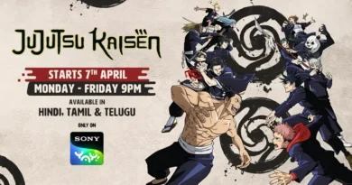 Jujutsu Kaisen on Sony Yay