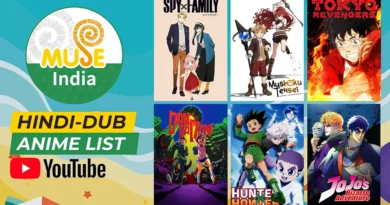 Muse India Hindi Dubbed Anime List