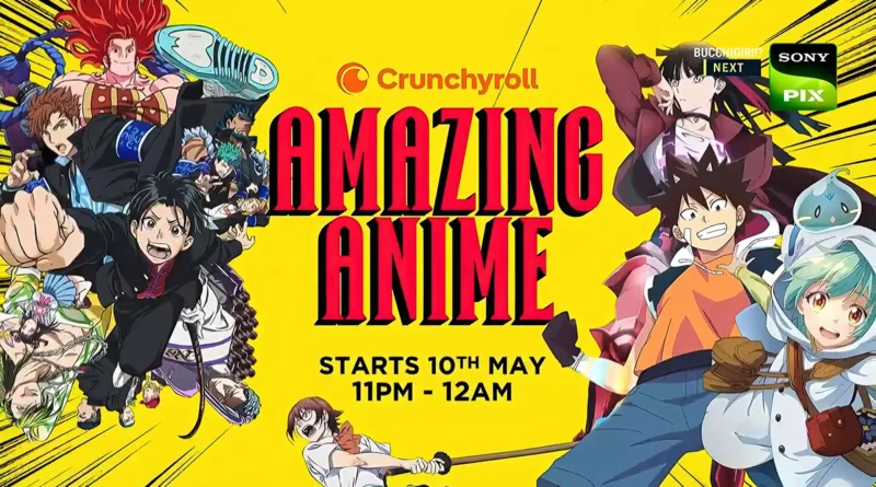 Crunchyroll Anime Block on Sony Pix