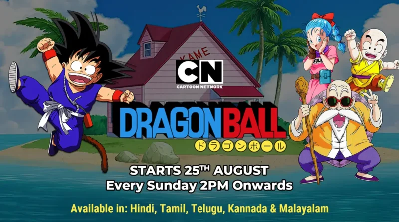 Dragon Ball on Cartoon Network India
