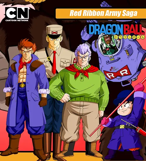 Dragon Ball on Cartoon Network India - Season 3: Red Ribbon Army Saga