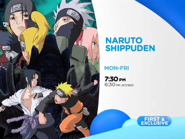 Naruto Shippuden on Animax Asia