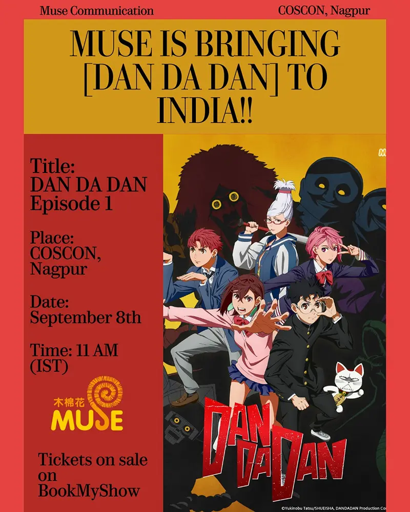 DanDaDan Episode 1 Screening - Coscon Nagpur - Sep 8, 2024