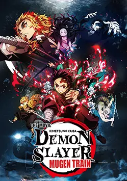 Demon Slayer -Kimetsu no Yaiba- The Movie: Mugen Train (2020) Poster