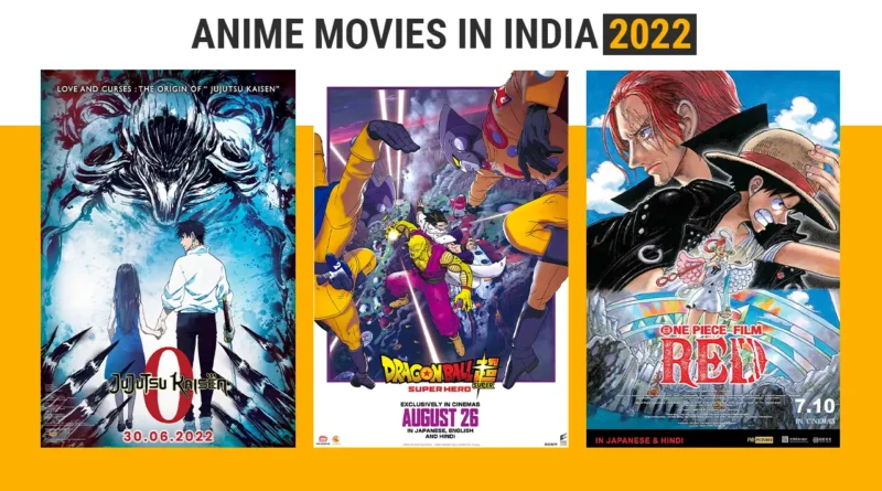Anime Movies Released in India in 2022
