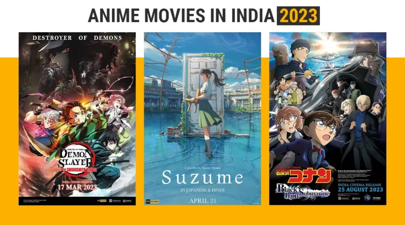 Anime Movies Released in India in 2023