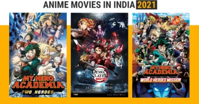 Anime Movies Released in India in 2021