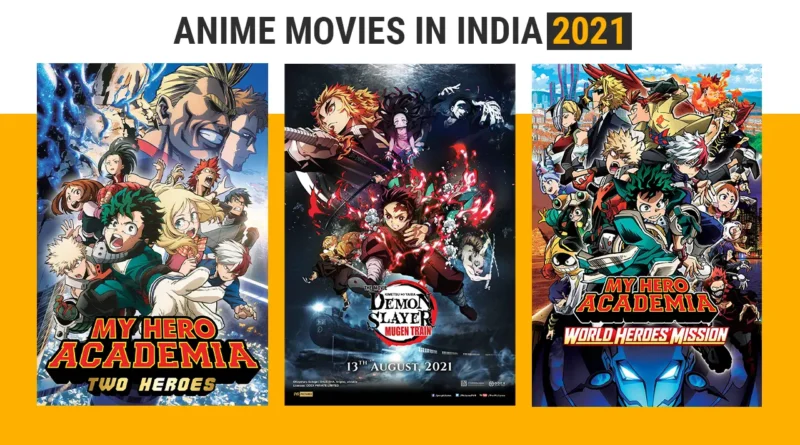 Anime Movies Released in India in 2021
