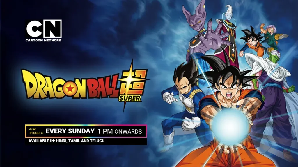 Dragon Ball Super on Cartoon Network India