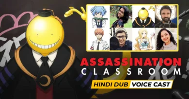 Assassination Classroom in Hindi (Full Voice Cast)
