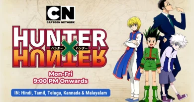 Hunter x Hunter on Cartoon Network India