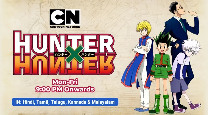Hunter x Hunter on Cartoon Network India