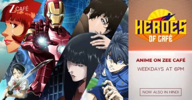 Zee Café Anime List India