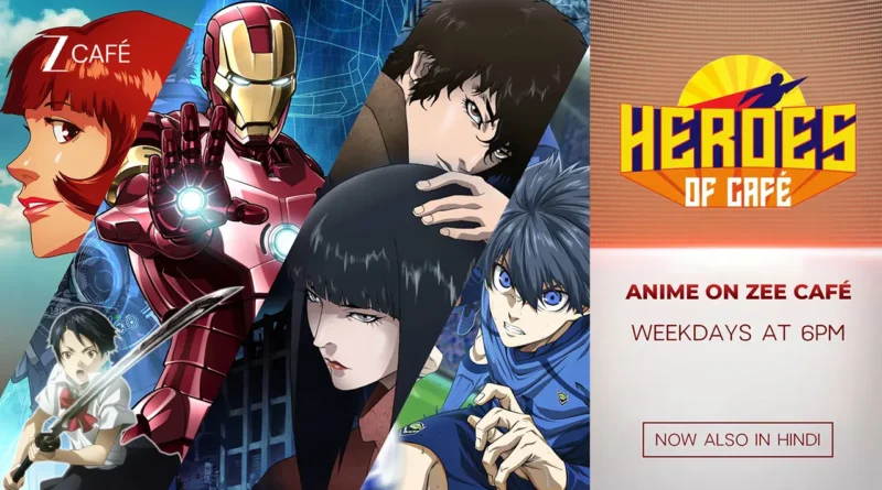 Zee Café Anime List India