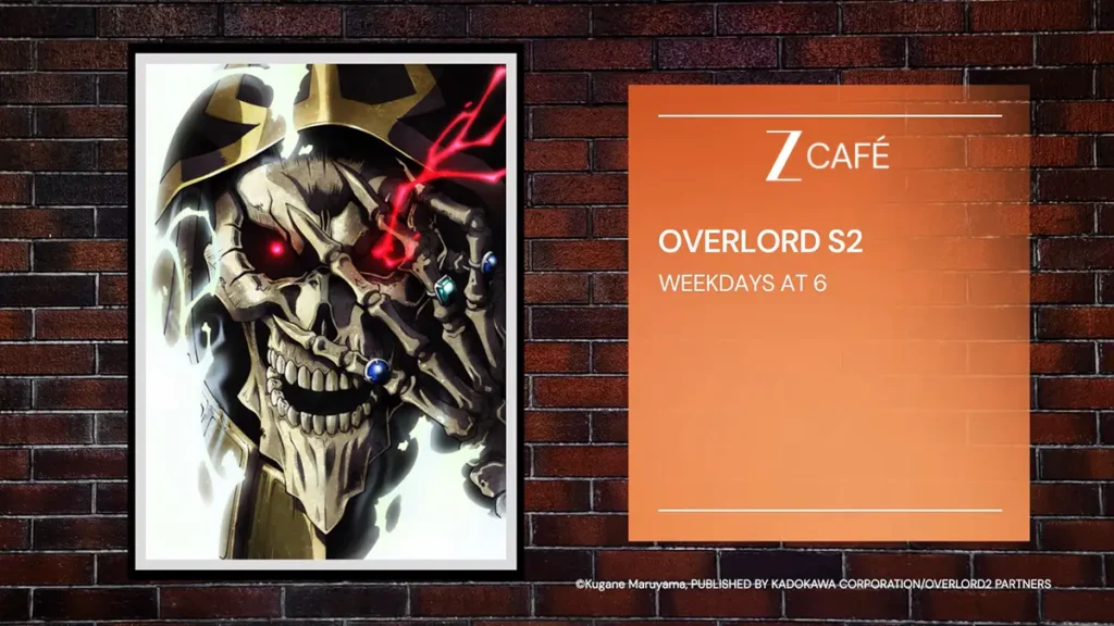 Overlord Season 2 on Zee Café