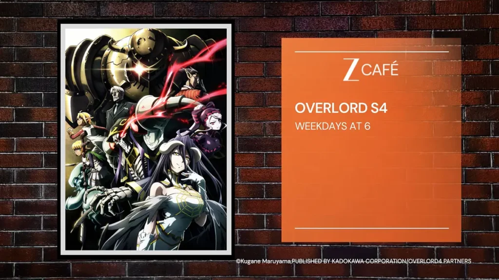 Overlord Season 4 on Zee Café 