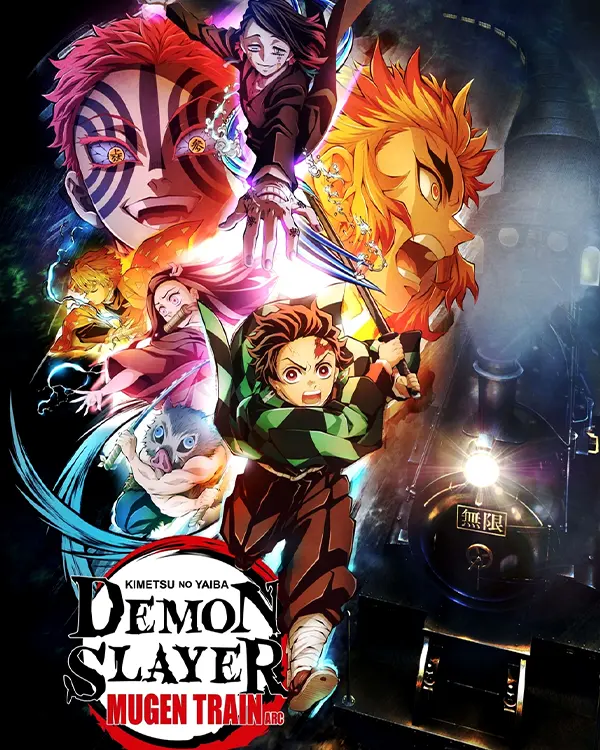 Demon Slayer: Kimetsu no Yaiba Season 2 Mugen Train Arc Poster