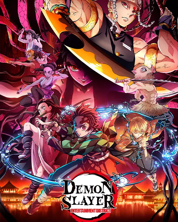 Demon Slayer: Kimetsu no Yaiba Season 2 Part-2 - Entertainment District Arc Poster 
