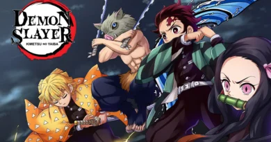 Demon Slayer in India Hindi, Tamil, Telugu dubs.