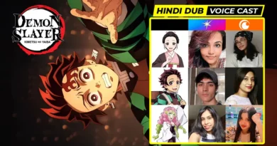 Demon Slayer Hindi Dub Voice Cast