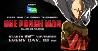 One Punch Man on Sony YAY! – Release Date & Schedule (Hindi, Tamil, Telugu) One Punch Man on Sony YAY!