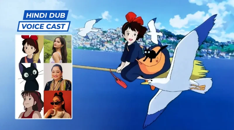 Kiki's Delivery Service in Hindi Dub Voice Actors