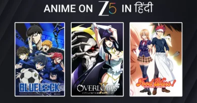 Anime on Zee5 in Hindi Dub