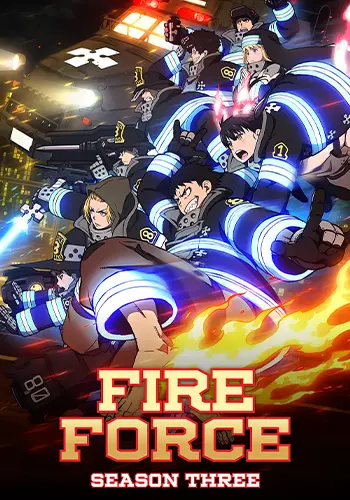Fire Force Season 3 Cour-1 Poster
