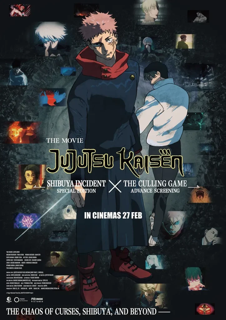 Jujutsu Kaisen: Execution (Jujutsu Kaisen: Shibuya Incident × The Culling Game) Indian Poster