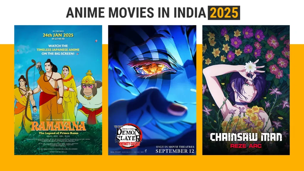 Anime Movies Released in India in 2025