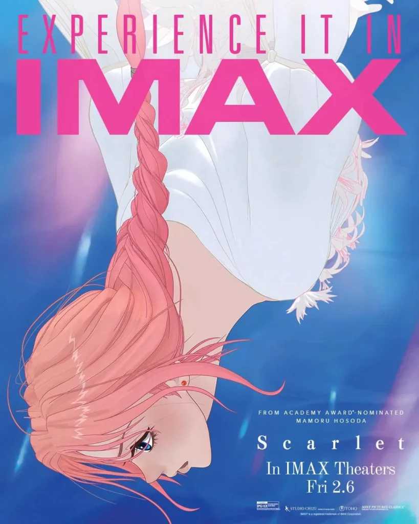 Scarlet Anime Movie IMAX Poster India
