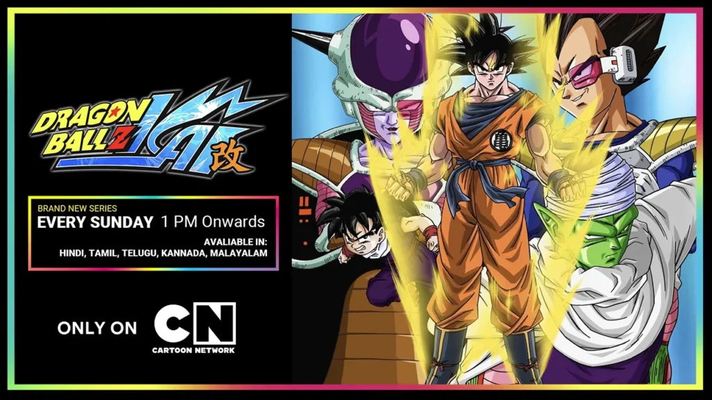 Dragon Ball Z Kai on Cartoon Network India