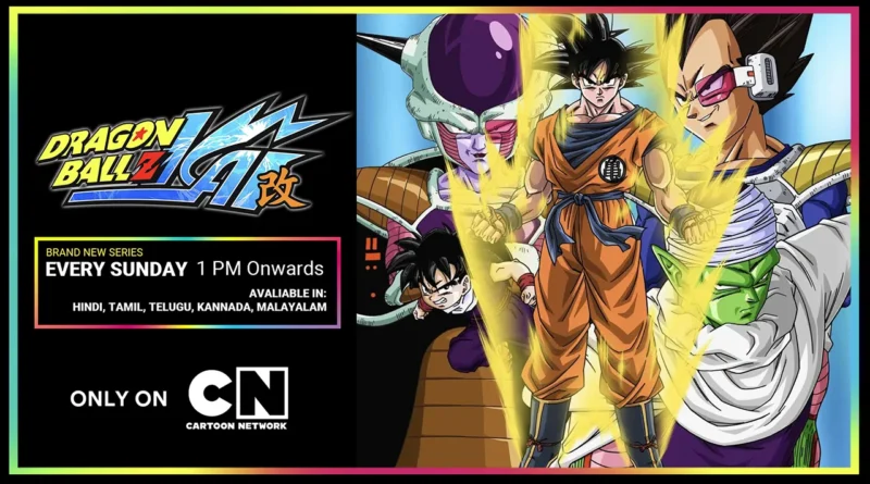 Dragon Ball Z Kai on Cartoon Network India