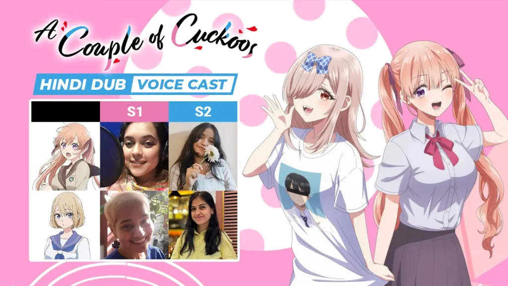 A Couple of Cuckoos Hindi Dub Voice Cast