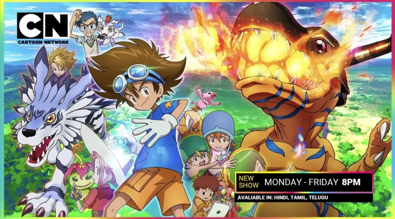 Digimon Adventure (2020) on Cartoon Network India