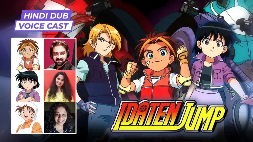 Idaten Jump Hindi Dub Voice Cast