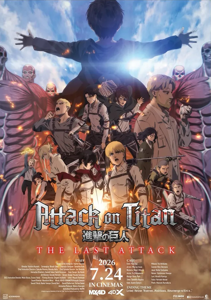Attack on Titan: The Last Attack Official Indian Poster
