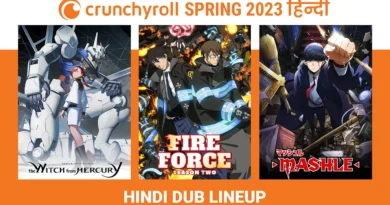 Crunchyroll Spring 2023 Hindi Dubbed Anime Lineup